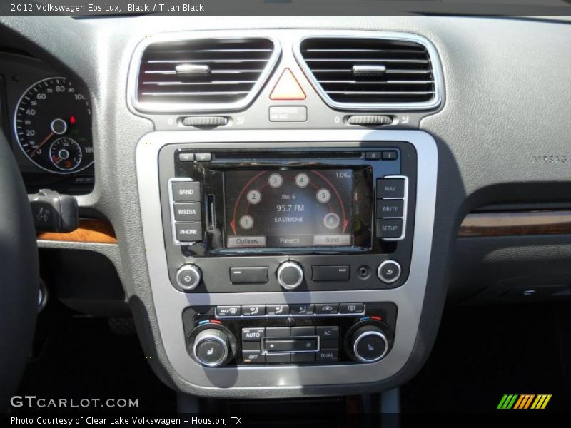 Black / Titan Black 2012 Volkswagen Eos Lux