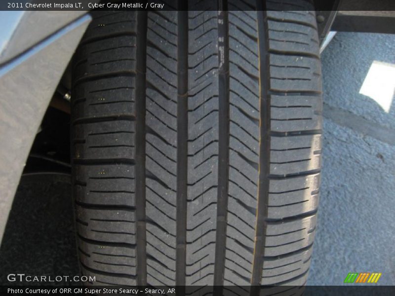 Cyber Gray Metallic / Gray 2011 Chevrolet Impala LT