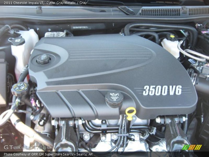 Cyber Gray Metallic / Gray 2011 Chevrolet Impala LT