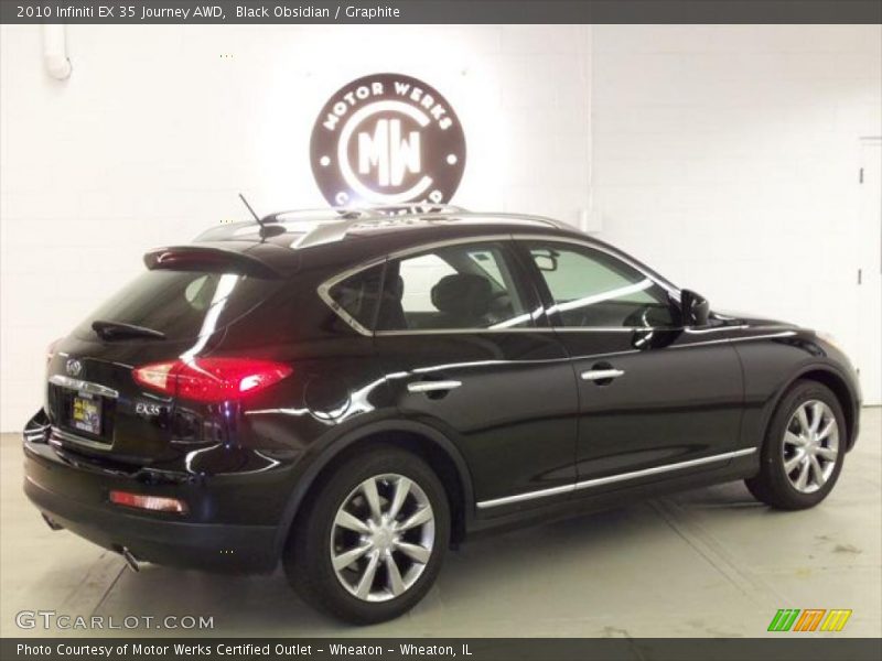 Black Obsidian / Graphite 2010 Infiniti EX 35 Journey AWD
