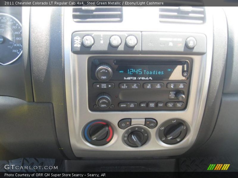 Controls of 2011 Colorado LT Regular Cab 4x4