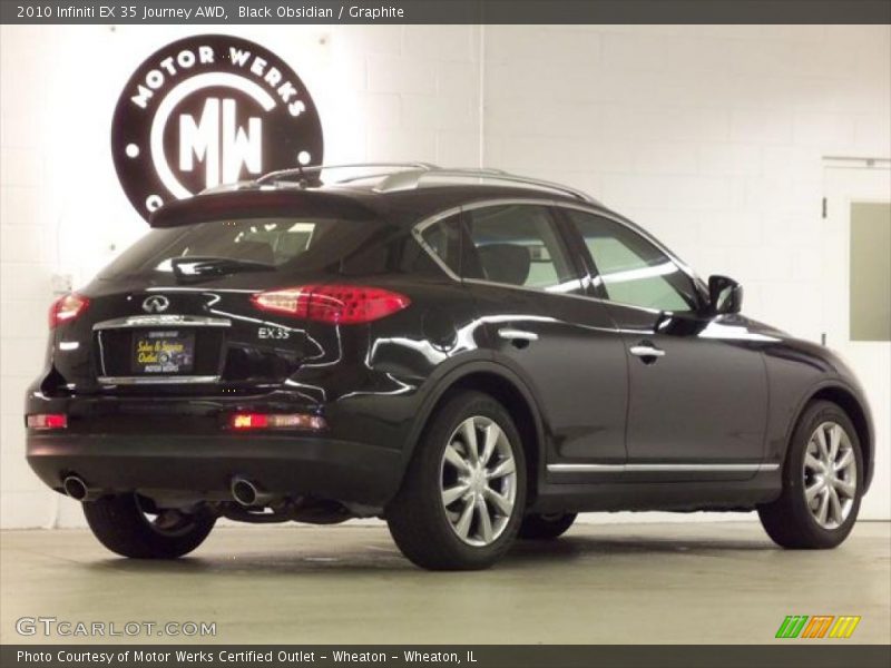 Black Obsidian / Graphite 2010 Infiniti EX 35 Journey AWD