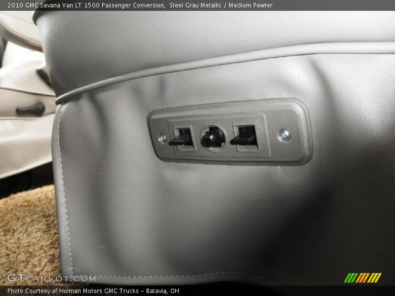 Steel Gray Metallic / Medium Pewter 2010 GMC Savana Van LT 1500 Passenger Conversion