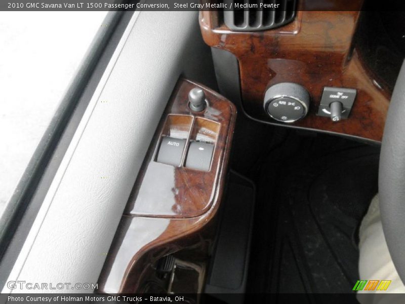 Steel Gray Metallic / Medium Pewter 2010 GMC Savana Van LT 1500 Passenger Conversion