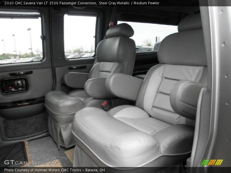 Steel Gray Metallic / Medium Pewter 2010 GMC Savana Van LT 1500 Passenger Conversion