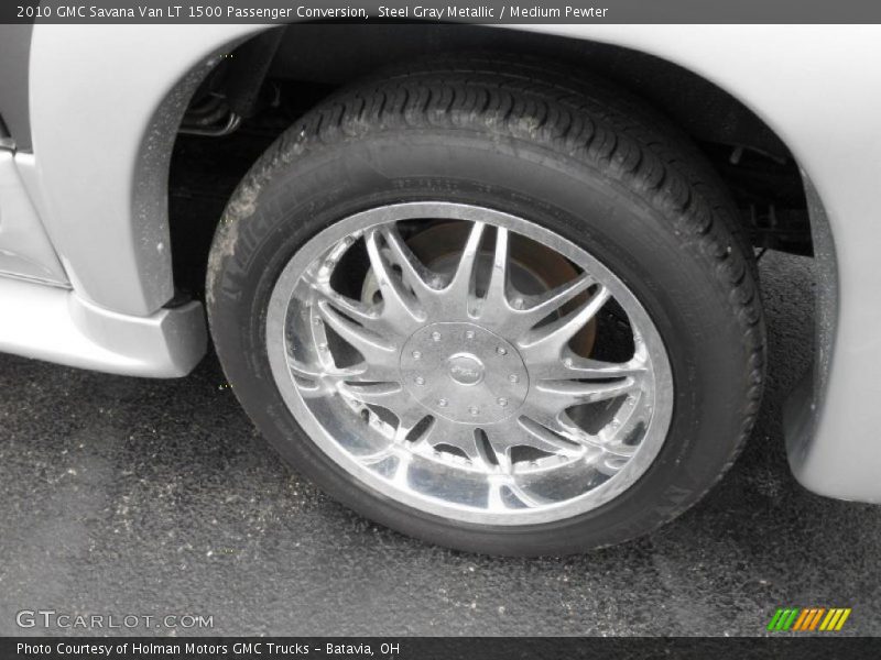 Steel Gray Metallic / Medium Pewter 2010 GMC Savana Van LT 1500 Passenger Conversion