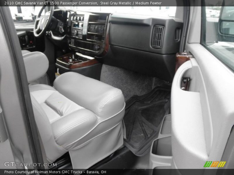 Steel Gray Metallic / Medium Pewter 2010 GMC Savana Van LT 1500 Passenger Conversion