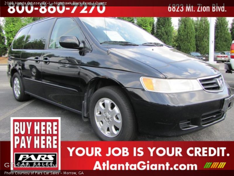 Nighthawk Black Pearl / Quartz 2003 Honda Odyssey EX-L