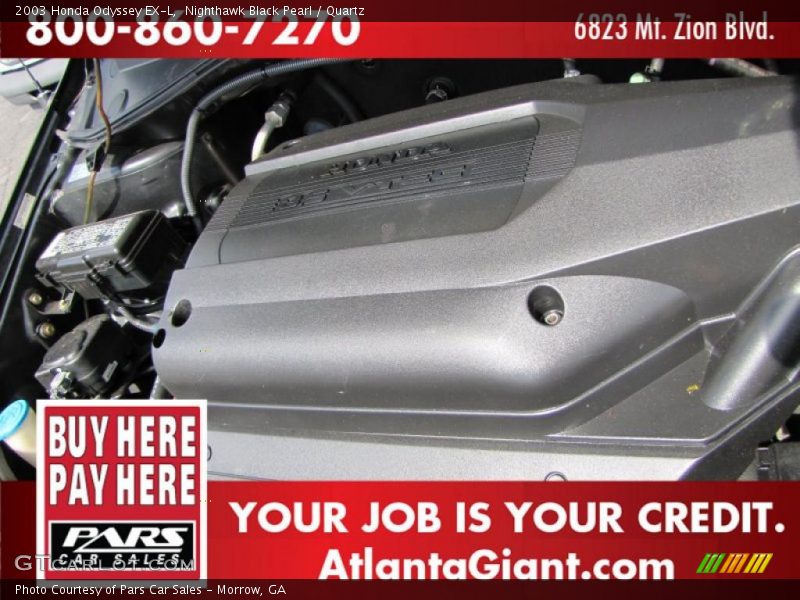Nighthawk Black Pearl / Quartz 2003 Honda Odyssey EX-L