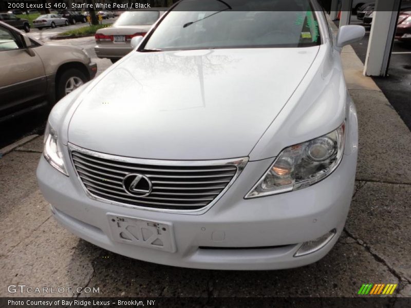 Starfire White Pearl / Black 2008 Lexus LS 460