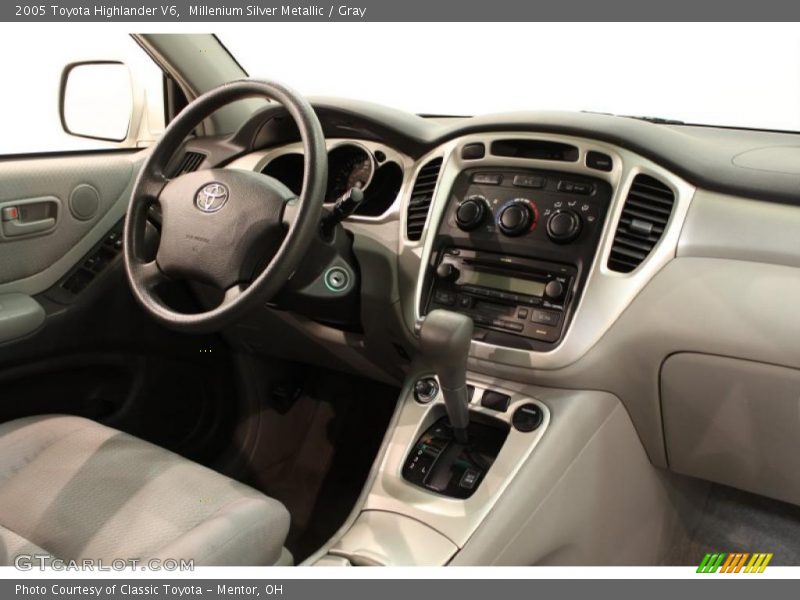 Millenium Silver Metallic / Gray 2005 Toyota Highlander V6
