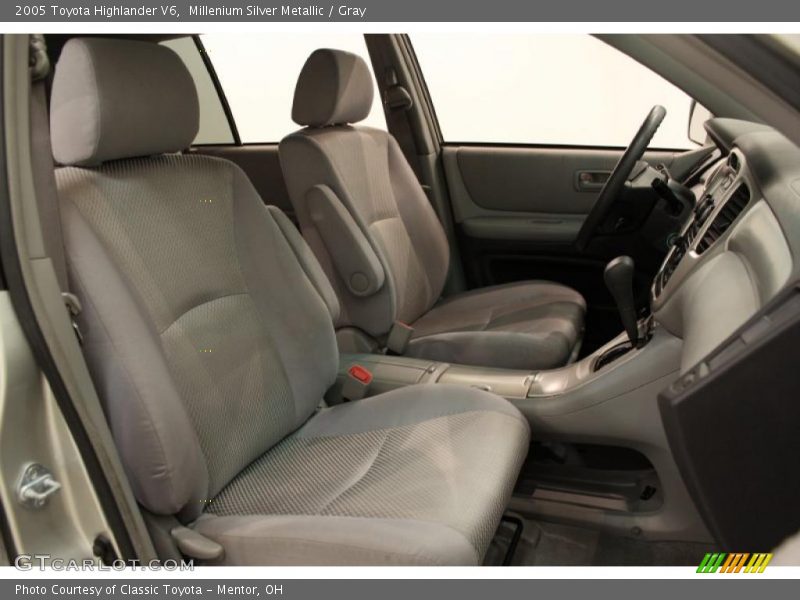 Millenium Silver Metallic / Gray 2005 Toyota Highlander V6