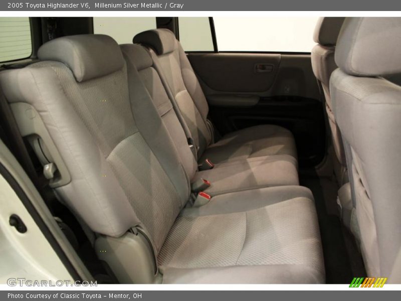 Millenium Silver Metallic / Gray 2005 Toyota Highlander V6