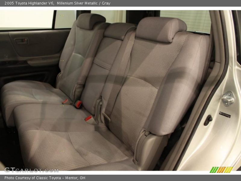 Millenium Silver Metallic / Gray 2005 Toyota Highlander V6