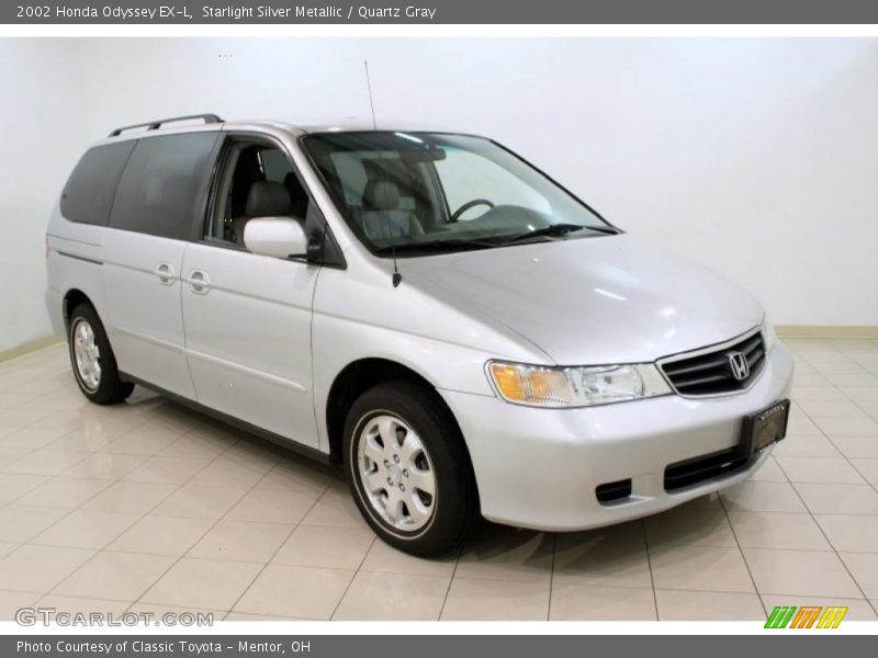 Starlight Silver Metallic / Quartz Gray 2002 Honda Odyssey EX-L