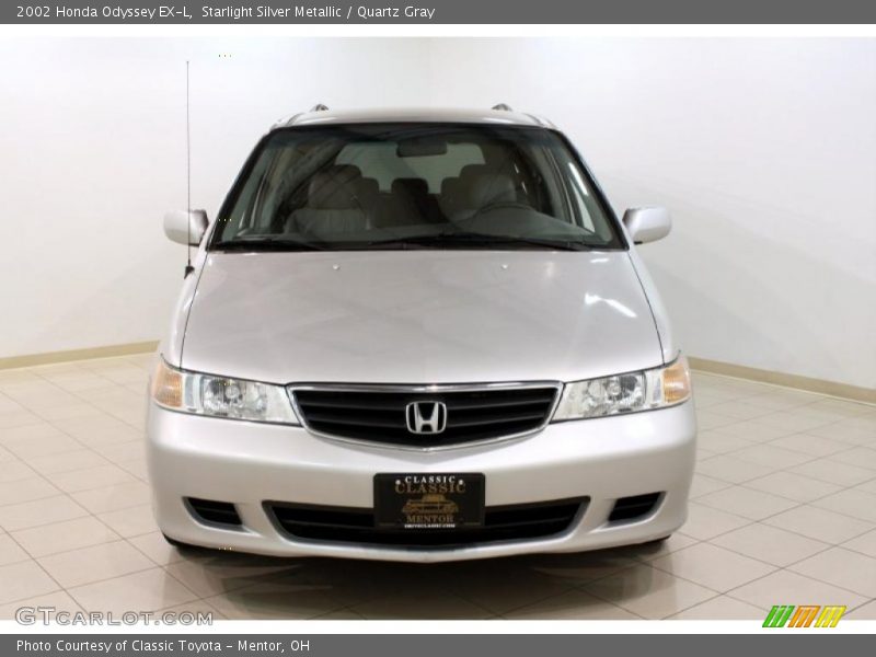 Starlight Silver Metallic / Quartz Gray 2002 Honda Odyssey EX-L