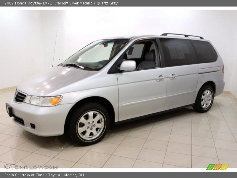 Starlight Silver Metallic / Quartz Gray 2002 Honda Odyssey EX-L