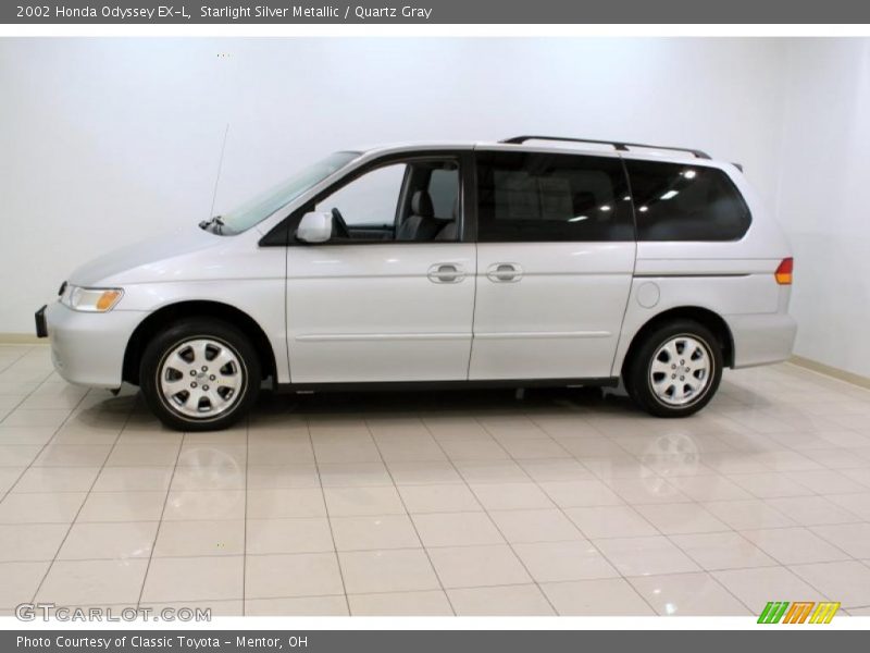 Starlight Silver Metallic / Quartz Gray 2002 Honda Odyssey EX-L