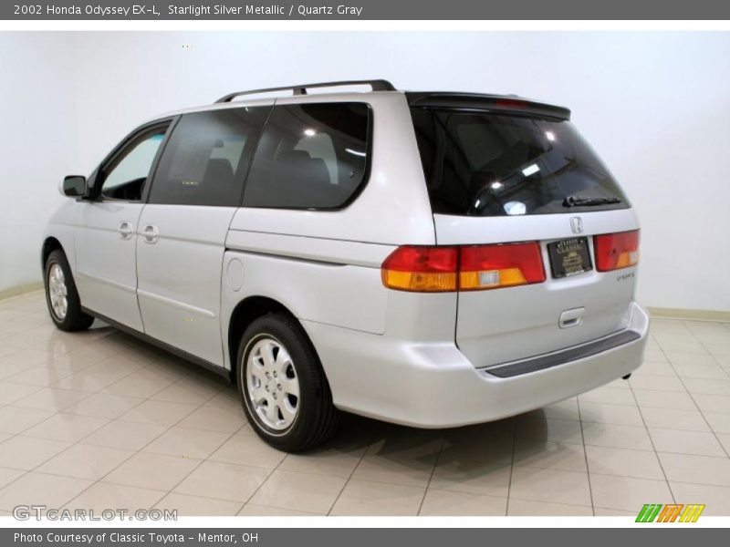 Starlight Silver Metallic / Quartz Gray 2002 Honda Odyssey EX-L