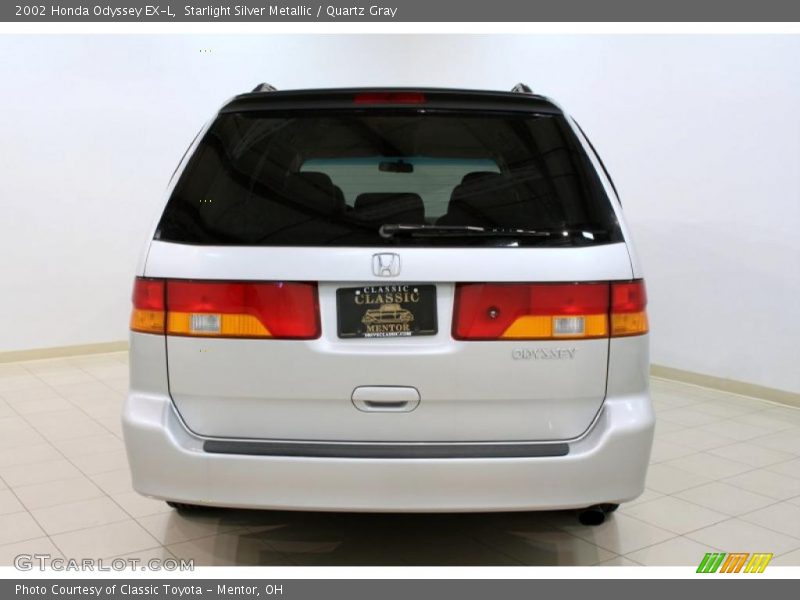 Starlight Silver Metallic / Quartz Gray 2002 Honda Odyssey EX-L