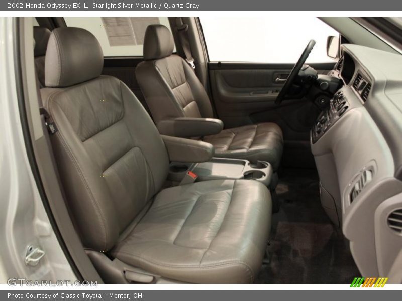 Starlight Silver Metallic / Quartz Gray 2002 Honda Odyssey EX-L