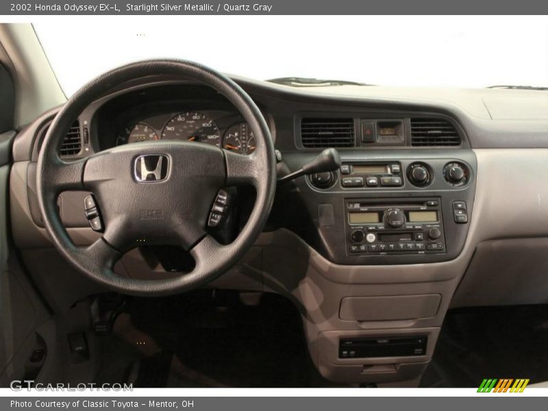 Starlight Silver Metallic / Quartz Gray 2002 Honda Odyssey EX-L