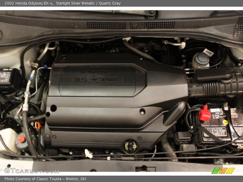 Starlight Silver Metallic / Quartz Gray 2002 Honda Odyssey EX-L