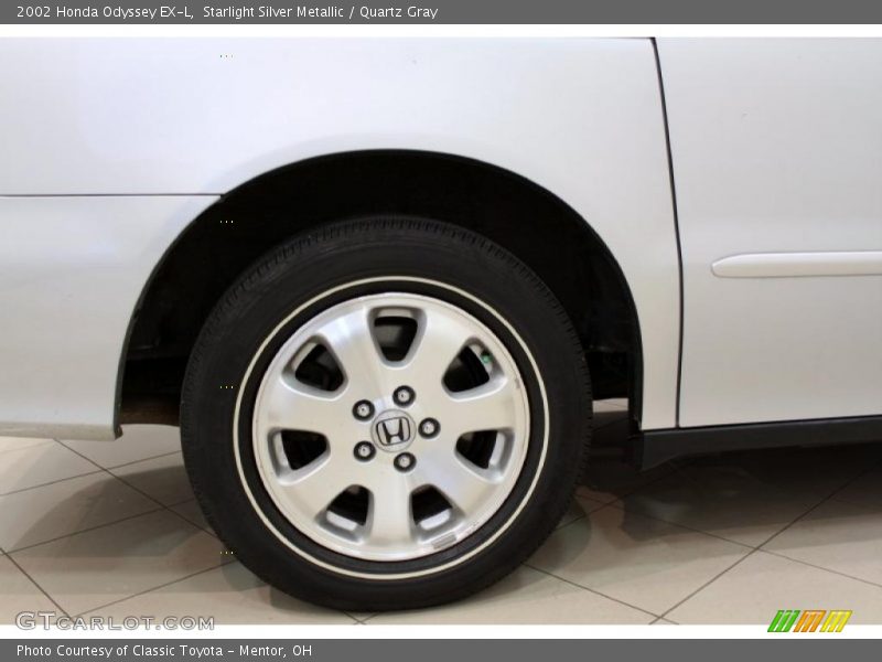 Starlight Silver Metallic / Quartz Gray 2002 Honda Odyssey EX-L