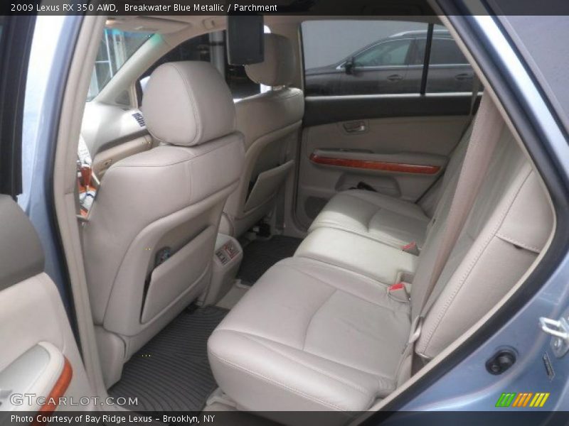 Breakwater Blue Metallic / Parchment 2009 Lexus RX 350 AWD