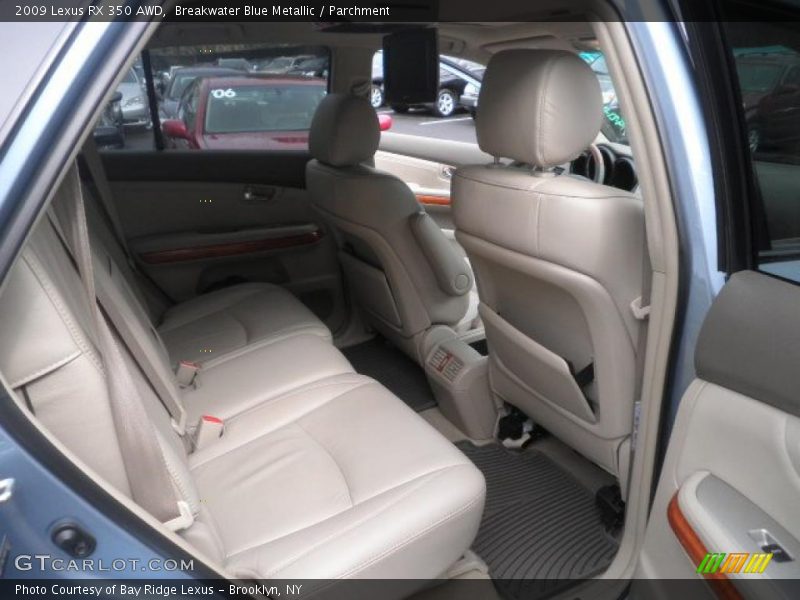 Breakwater Blue Metallic / Parchment 2009 Lexus RX 350 AWD