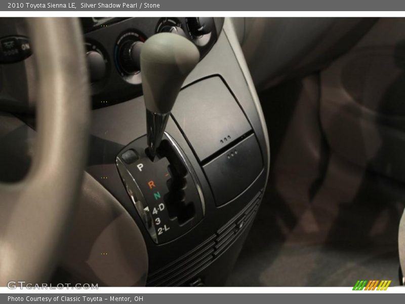 Silver Shadow Pearl / Stone 2010 Toyota Sienna LE