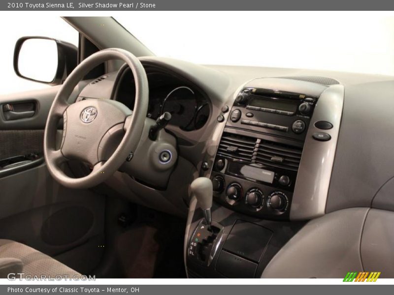 Silver Shadow Pearl / Stone 2010 Toyota Sienna LE
