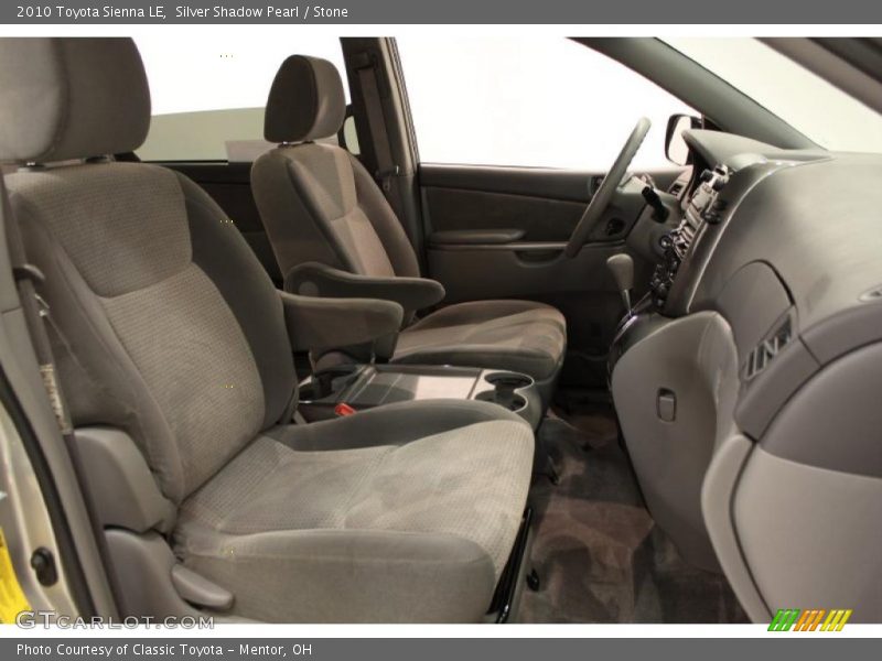 Silver Shadow Pearl / Stone 2010 Toyota Sienna LE