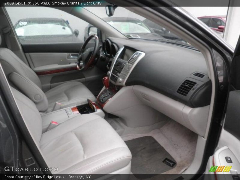 Smokey Granite / Light Gray 2009 Lexus RX 350 AWD