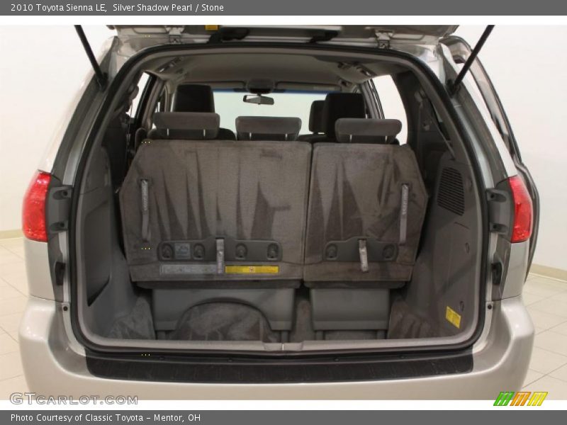 Silver Shadow Pearl / Stone 2010 Toyota Sienna LE