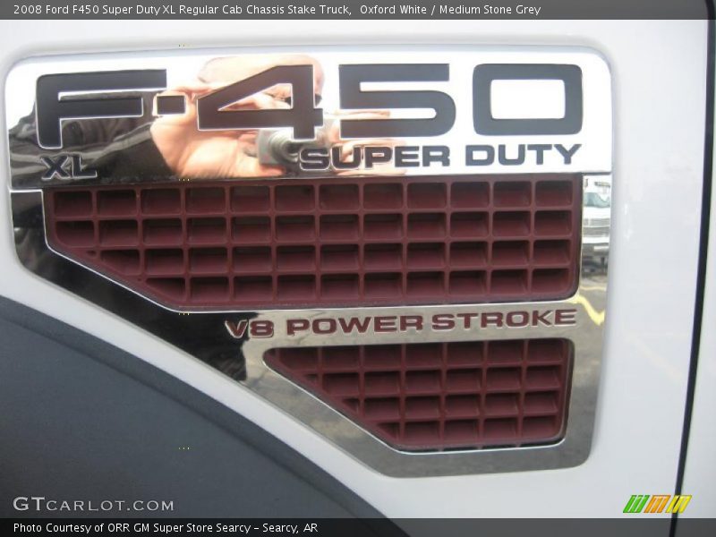  2008 F450 Super Duty XL Regular Cab Chassis Stake Truck Logo