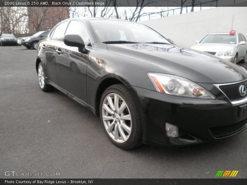 Black Onyx / Cashmere Beige 2006 Lexus IS 250 AWD