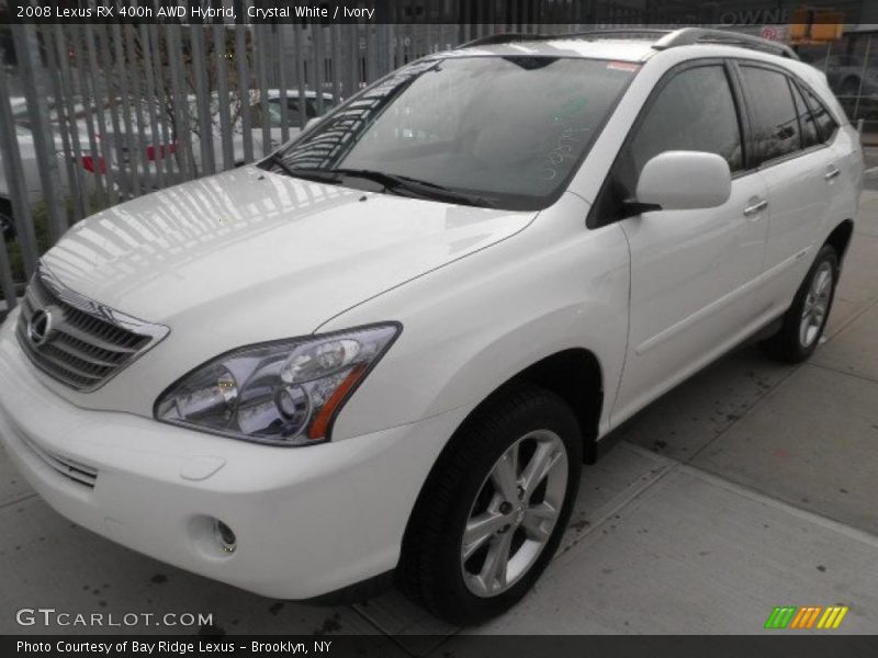 Crystal White / Ivory 2008 Lexus RX 400h AWD Hybrid