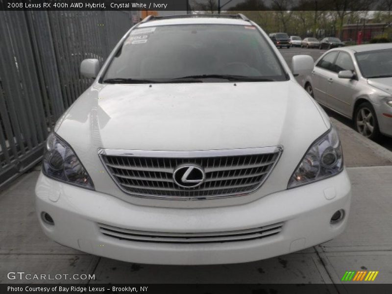 Crystal White / Ivory 2008 Lexus RX 400h AWD Hybrid