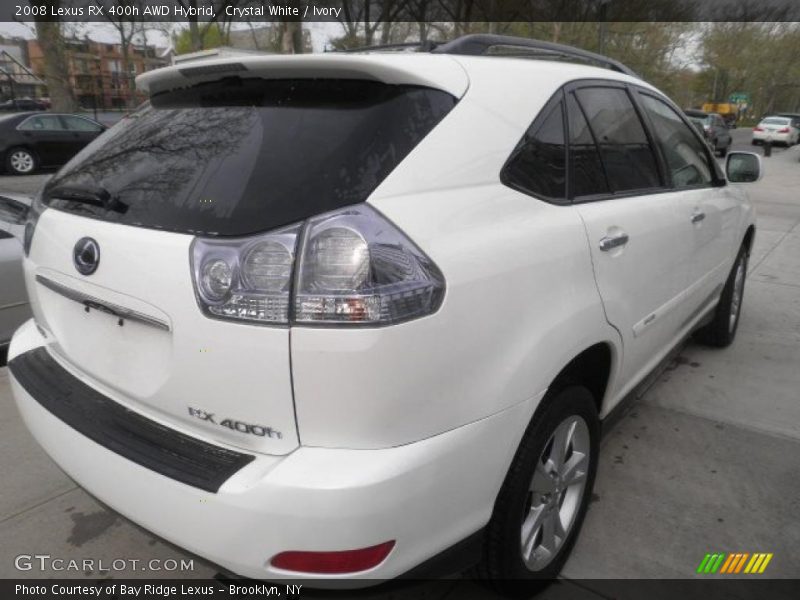 Crystal White / Ivory 2008 Lexus RX 400h AWD Hybrid