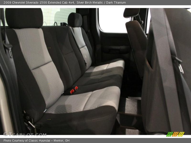  2009 Silverado 1500 Extended Cab 4x4 Dark Titanium Interior