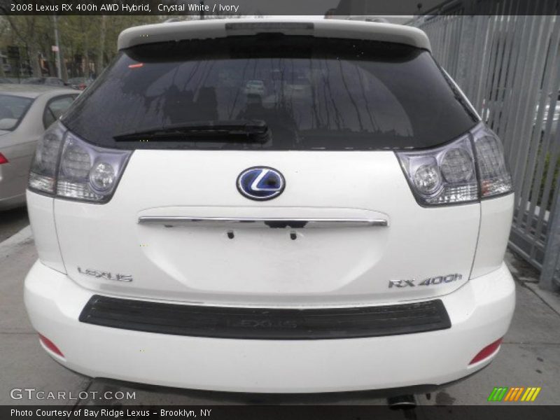 Crystal White / Ivory 2008 Lexus RX 400h AWD Hybrid