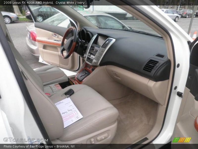 Crystal White / Ivory 2008 Lexus RX 400h AWD Hybrid