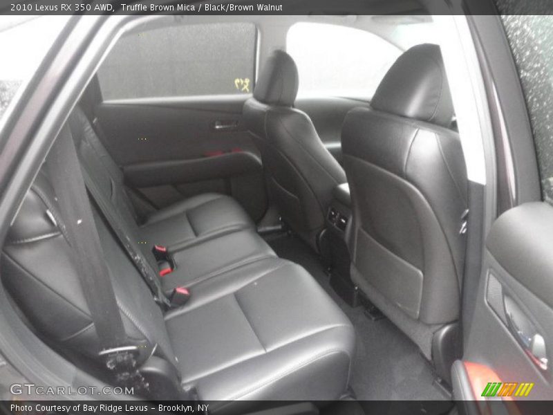 Truffle Brown Mica / Black/Brown Walnut 2010 Lexus RX 350 AWD