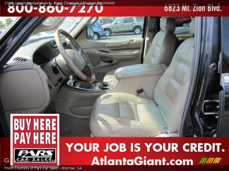 Black Clearcoat / Medium Parchment 2000 Lincoln Navigator 4x4