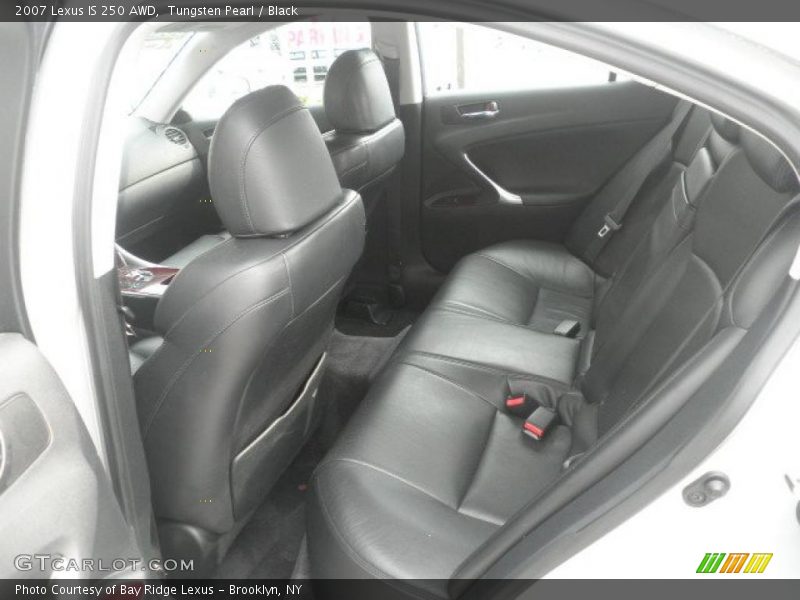 Tungsten Pearl / Black 2007 Lexus IS 250 AWD