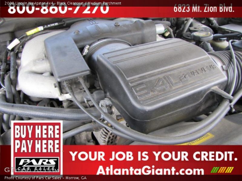 Black Clearcoat / Medium Parchment 2000 Lincoln Navigator 4x4