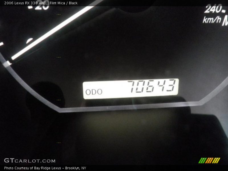 Flint Mica / Black 2006 Lexus RX 330 AWD
