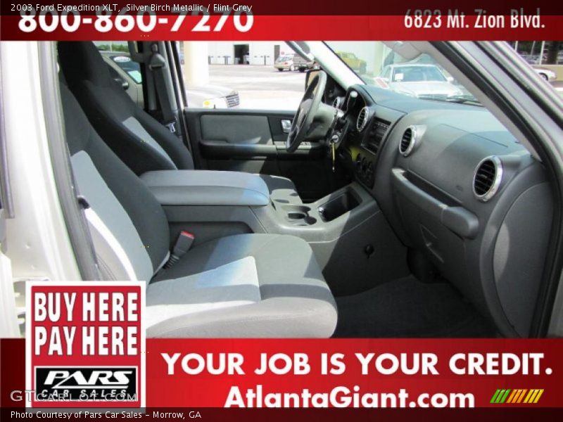 Silver Birch Metallic / Flint Grey 2003 Ford Expedition XLT