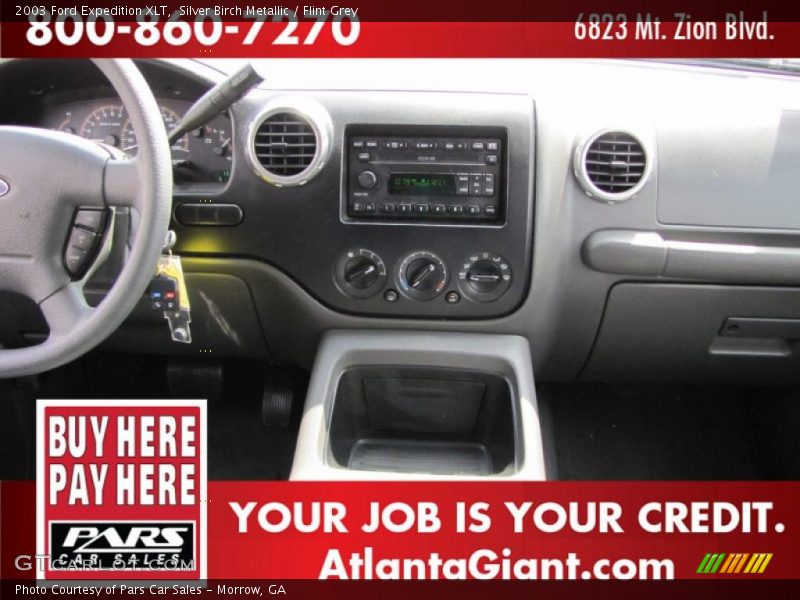 Silver Birch Metallic / Flint Grey 2003 Ford Expedition XLT